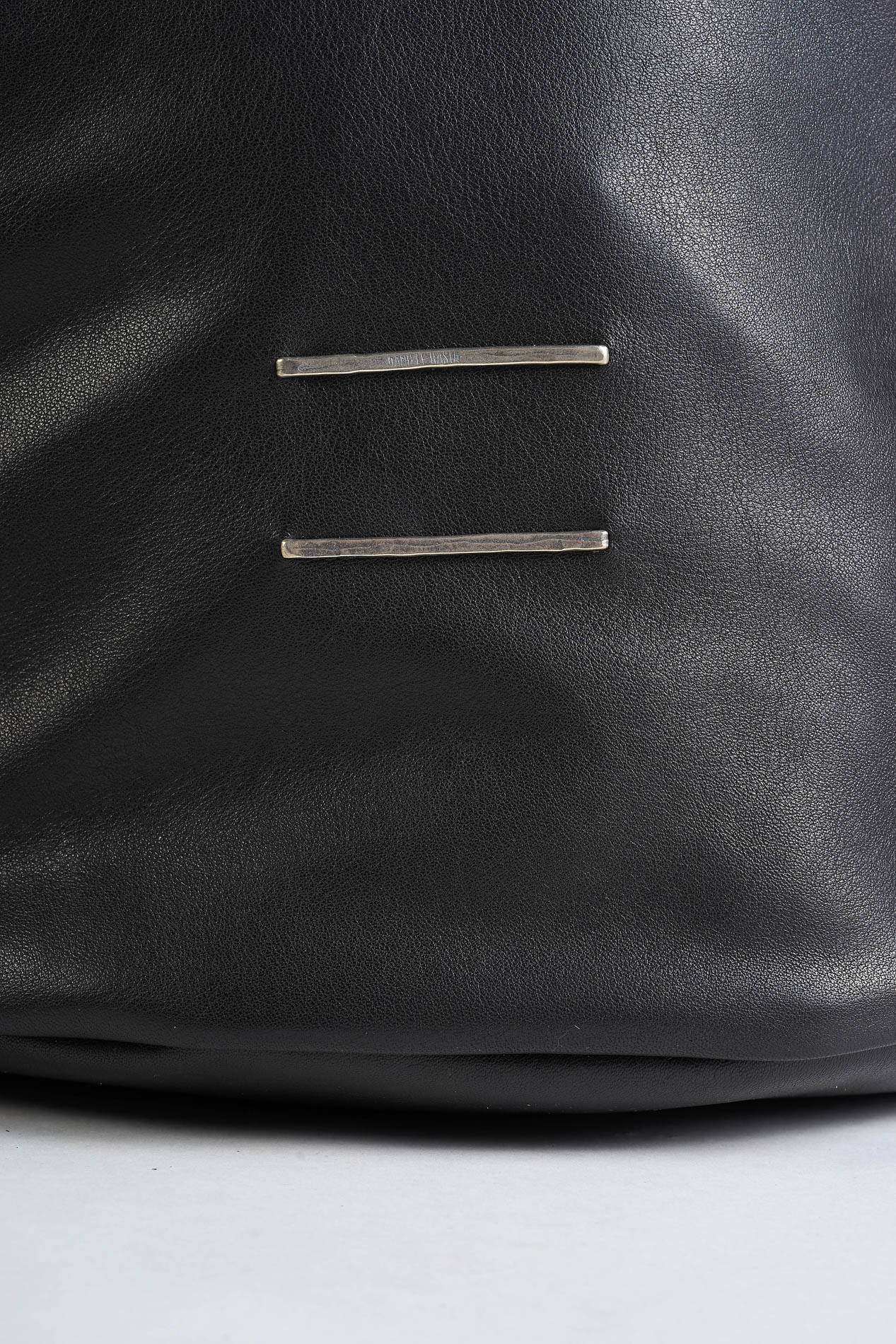 daniele basta leather and silver bags - DETAIL